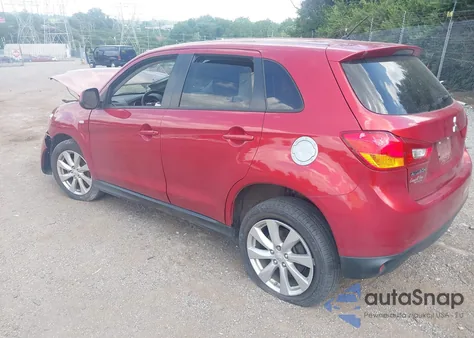 2013 Mitsubishi Outlander Sport Es from USA, damaged, VIN 4A4AR3AU5DE015530